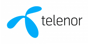 Telenor logo colour
