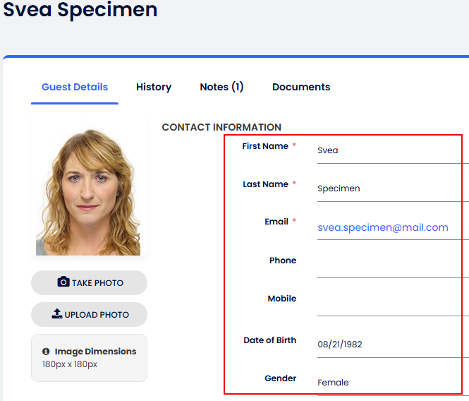 Cloudbeds portal + bild